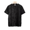 Llegada Nueva 2024 Camiseta Suelta Casual con Estilo Verano Tul Todo Fósforo Yipi Guapo Gasa Camisa Pequeña Top de Manga Corta para Hombre