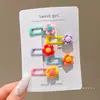 Pinzas para el Cabello de Niñas 2026 Nuevo Estilo Flequillo Lateral Mechas Pinzas Bb Pinzas para el Flequillo de Bebé Que No Dañan el Cabello Accesorios para el Cabello