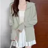 Roupa de Proteção Solar para Mulheres, Jaqueta de Verão Fina, Camisa de Proteção Solar Novo Estilo, Anti-UV, Respirável para Exterior, Roupa de Proteção Solar Versátil, Emagrecedora