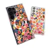 Capa de Celular Estilo Ilha de Frutas de Verão Adequada para Samsung S24 Magnética Acrílica Galaxy S25 Transparente Capa Protetora