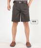 Shorts de Algodão Finos para Homens de Meia-Idade e Idosos, Comprimento de 5 Pontos, Cintura Alta, Corte Reto, Caimento Solto, Gancho Profundo, Calça Casual Estilo Pai para Homens de 50 Anos, Estilo Workwear