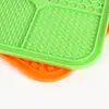 Novo Tapete de Silicone para Lamber Pet Gato e Cachorro Tapete de Alimentação Lenta Distração para Banho de Cachorro Tapete de Lamber Suprimentos para Pets Tapete de Silicone