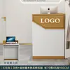 Ropa de Cajero Moderna Sencilla Tienda de Ropa Recepción Tienda de Ropa para Mujer Mesa Pequeña de Bar Mostrador Salón de Belleza Recepción