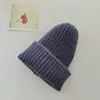 Gorro para Niños Nuevo Placa Ligera Color Sólido Gorro de Lana Tejido para Padres e Hijos Otoño e Invierno Cálido Gorro Protector de Orejas Moderno para Niños y Niñas