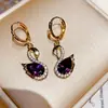 [Colección Rentable 1] Pendientes de Plata con Aguja de Plata y Circonita de Calidad Chapados en Oro, Joyería de Pendientes de Calidad con Estilo de Lujo Accesible