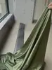 Tecido de Cetim de Seda Macia Perolado Cor Creme de Champanhe Cortinas para Estilização de Casamento Cortinas de Fundo Tecido para Decoração de Cena