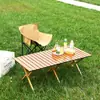 Mesa para Rollos de Huevo de Aleación de Aluminio Mesa Plegable Portátil para Exteriores Puesto de Venta Mesa Plegable para Acampar Salida Mesa para Rollos de Huevo Mesa para Cocinar Té Picnic