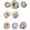 Elegantes Scrunchies de Encaje de la Fábrica Original, Ligas Versátiles para el Cabello, Scrunchies Grandes, Bandas para el Cabello