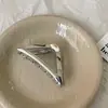 Pinza de Metal Grande de Alta Gama, Simple Elegante, Pasador de Moño Estéreo, Pasador en la Parte Posterior de la Cabeza, Pinza de Tiburón