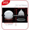 Hebei Sanhao (Juxian) fornecedor atacadista de autopeças Placa de proteção de porta Fivela de sobrancelha de roda Fivela de nylon D458