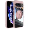 Adecuado para Funda de Teléfono Móvil Google Pixel 10A, Google 10 Pro Xl, Soporte de 360 Grados, Cubierta Protectora Magnética Inalámbrica