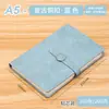 Cuaderno engrosado hebilla personalizada A5 tacto piel libreta de negocios cuaderno personalizado superficie suave LOGO