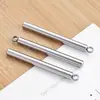 Anel Soldado de Aço Inoxidável Haste Reta Biela Cilíndrica Pingente para Colar Pulseira DIY Pingente Borla Brincos Acessórios de Joias