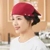Gorra de Malla Ajustable de Cara Adelante para Mesero de Restaurante, Gorra de Trabajo para Exteriores