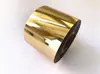 Embalagens com Foil de Hot Stamping Dourado e Prateado Materiais de Embalagem Foil de Hot Stamping Transferência Térmica Dourado Fosco Vermelho Preto Branco Alumínio Eletroquímico Estampagem em Couro
