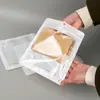 Saco de embalagem para máscara de proteção solar de seda gelada saco selado composto saco autovedante de manga de gelo atacado saco de máscara fosco