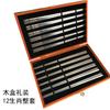 Palillos de acero inoxidable 304, creativos, de 12 signos del zodiaco, antideslizantes, a prueba de moho, para el hogar, de cabeza cuadrada, para familias y adultos.