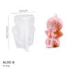 Molde de silicona para oso gato goteando pegamento diy incienso conejo posavasos de mesa adornos de aromaterapia para coche molde de yeso para velas