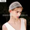 Velo de Novia Lazo Corto de Alta Gama Perla Francés Simple Accesorios para el Cabello Estilismo para Fotos de Boda Tocado