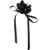 Liga para el Cabello de Listón Coreano Estilo 2025 Lazo Accesorio para el Cabello para Mujer, Sencillo y Elegante Scrunchie de Perlas, Accesorio para el Cabello de Moda