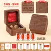 Producción Personalizada de Recuerdos de Cabello Fetal y Dientes de Leche Cabello Fetal Vientre de Conejo Cordón Umbilical de Bebé Recién Nacido Caja de Colección de Madera