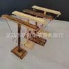 Juegos de Lanzar y Tirar Anillos de Madera de Escritorio Gancho para Lanzar Anillos Juego de Anillos