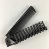 Peine Plegable de Dientes Suaves de Nylon Negro Peine Desechable B&B Peine de Paja con Perla Adhesiva de Exportación Empaquetado Individualmente