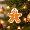 Colgante de Hombre de Jengibre Nuevo Transfronterizo Colgante para Árbol de Navidad PVC Multicolor Amazon Walmart Tamaño Grande Xiyin Temu