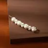 Presilha de Cabelo Pérola Estilo Coreano Celebridade da Internet para Mulheres, Presilha Elegante para Franja e Mechas, Presilha BB Simples de Alta Qualidade Atacado