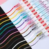 Marcador Acrílico Tipo Válvula Personalizado OEM Color Opaco Caja Apilable para Niños Pincel de Arte Graffiti Hecho a Mano DIY