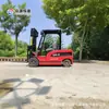Empilhadeira Elétrica Zhongyuan 3t Operador Montado Empilhador de Manuseio Empilhadeira Elétrica Armazenamento Logística Oficina Carregamento e Descarregamento Caminhão