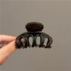 Pinza de Tiburón Mediana Pinza de Agarre Horquilla para el Cabello de la Parte Posterior de la Cabeza Clip de Temperamento Femenino Pinza para el Cabello Primavera y Verano Clip para Cola de Caballo Alta Pinza de Garra Tocado