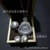 Set de colgante bañado en plata con Buda de calcedonia blanco hielo, Buda Maitreya de ágata blanca, pendientes y anillo de jade, set de tres piezas