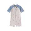 Traje de baño de una pieza para niños Ins resistente al cloro y con protección solar 2026 Traje de baño de alta calidad de secado rápido Clase A para niños