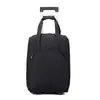 Bolsa de viagem dobrável de grande capacidade para viagens transfronteiriças para homens e mulheres com rodas universais, bolsa de bagagem de mão feita de tecido Oxford para academia e viagens de negócios