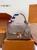 2025 Bolso Tote de Jungla Nuevo Europeo y Americano, Bolsa de Compras Estampada, Bolso de Hombro de Moda, Bolso Vintage con Letras para Mujer