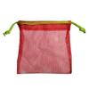 Mochila com Cordão de Malha de Nylon Poliéster Bolsa de Malha Bolsa de Tecido de Malha Bolsa de Armazenamento Bolsa com Cordão Malha com Cordão Bolsinha com Cordão