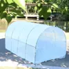 Estufa de montagem de inverno estufa externa isolamento de flores em arco estufa de vegetais anticongelante pátio varanda venda direta da fábrica