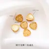 Accesorios de cobre chapados en oro de 24 quilates, exquisitos accesorios huecos calados, componentes de joyería hechos a mano para DIY, pulsera collar de calabaza