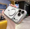 Funda Adecuada para Teléfono Apple 16 Que se Transforma Instantáneamente en iPhone 17 Pro Max Mate Galvanizado Transparente Estilo 15 14 Funda Suave