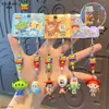 Baimao Original Série Toy Story Fofo Pingente de Contas Capa de Celular Corrente de Pulseira Porta-Cartão Decoração