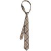Corbata marrón a cuadros vintage femenina jk estilo universitario japonés camisa holgada accesorios pajarita femenina corbata dk masculina