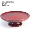 Plato de frutas placa de palo de rosa vietnamita almacenamiento placa de madera maciza plato para semillas de melón dulces plato de frutas de madera plato para taza de té envío gratis