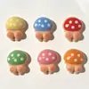 Novo Cogumelo Primavera Bunda DIY Cola de Creme Acessórios de Cabelo Elásticos para Cabelo Capas de Celular Pingentes Fivelas de Sapato Acessórios de Resina Atacado