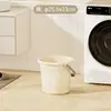 Juego de Cubo de Agua para el Hogar, Lavabo, Cucharón de Agua, Cubo de Plástico Engrosado, Gran Capacidad, Uso Doméstico, Set de Tres Piezas para Baño en Dormitorio de Estudiantes