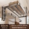 Estante para Toallas con Ventosa, Estante de Almacenamiento para Baño Color Gris Metalizado sin Taladro, Barra Colgante Integrada para Baño, Estante para Toallas de Inodoro