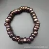 Pulsera y Collar de Concha de Agua Dulce de Color Moda Personalidad de Amazon Transfronterizo 8-9mm