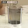 Cubo de basura grande de plástico de lujo con tapa para uso doméstico en baño, dormitorio, oficina o como papelera