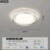 2026 Novo Modelo Cinza Prata Luz Principal para Sala de Estar, Luminária de Teto Elegante, Luz para Quarto, Pacote de Iluminação para Hall de Proteção aos Olhos