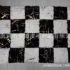 666 Alfombra de Felpa Bronceada de Piel de Conejo Sala de Estar Alfombra para Mesa de Centro Cama Pelo Corto Lavable Dormitorio Completo Escandinavo Ins